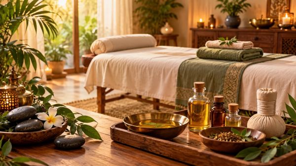 Les avantages surprenants d'un massage ayurvédique à domicile